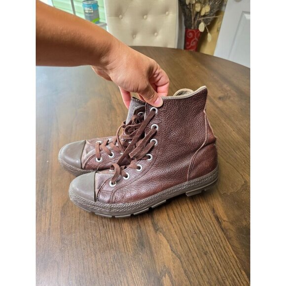 Converse Chuck Taylor All Star Waterproof Nubuck Size 10 Men's HiTop size 10 - Picture 2 of 16